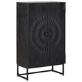 Aparador alto Negro 55 x 30 x 95 cm