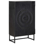 Aparador alto Negro 55 x 30 x 95 cm