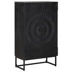 Aparador alto Negro 55 x 30 x 95 cm