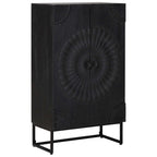 Aparador alto Negro 55 x 30 x 95 cm
