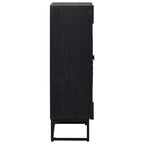 Aparador alto Negro 55 x 30 x 95 cm