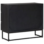 Cajonera con cajón Negro 75 x 30 x 65 cm
