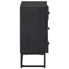 Cajonera con cajón Negro 75 x 30 x 65 cm