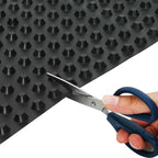 Hoja de Drenaje Acanalada 2 pcs Negro 0,5 x 20 m HDPE