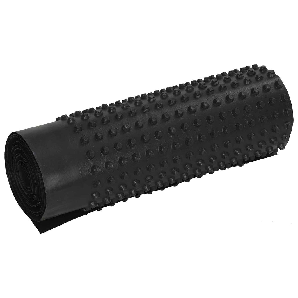 Hoja de Drenaje Acanalada 2 pcs Negro 0,5 x 20 m HDPE