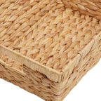 Cestas de Almacenamiento 2 pcs Natural 38 x 28 x 15 cm