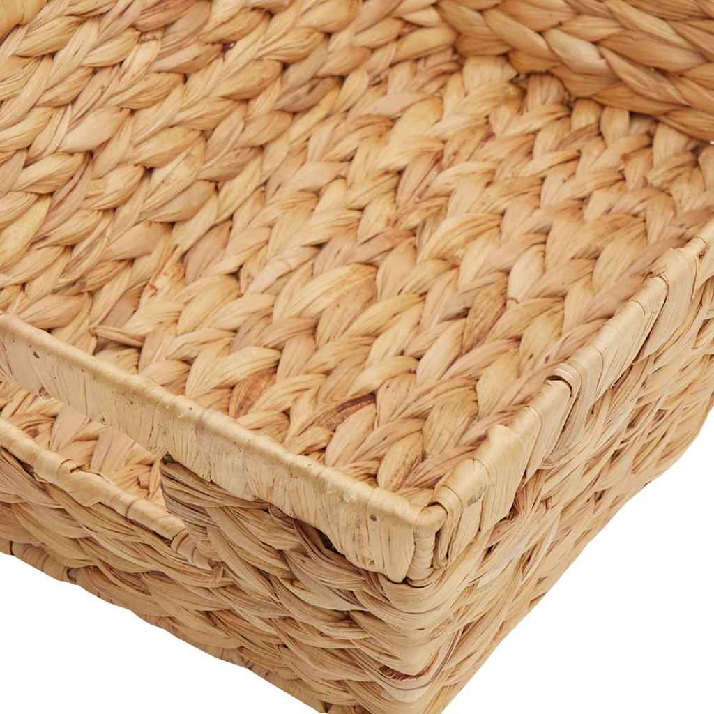 Cestas de Almacenamiento 2 pcs Natural 38 x 28 x 15 cm