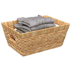 Cestas de Almacenamiento 2 pcs Natural 38 x 28 x 15 cm
