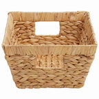 Cestas de Almacenamiento 2 pcs Natural 38 x 28 x 15 cm