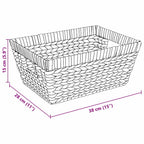 Cestas de Almacenamiento 2 pcs Natural 38 x 28 x 15 cm
