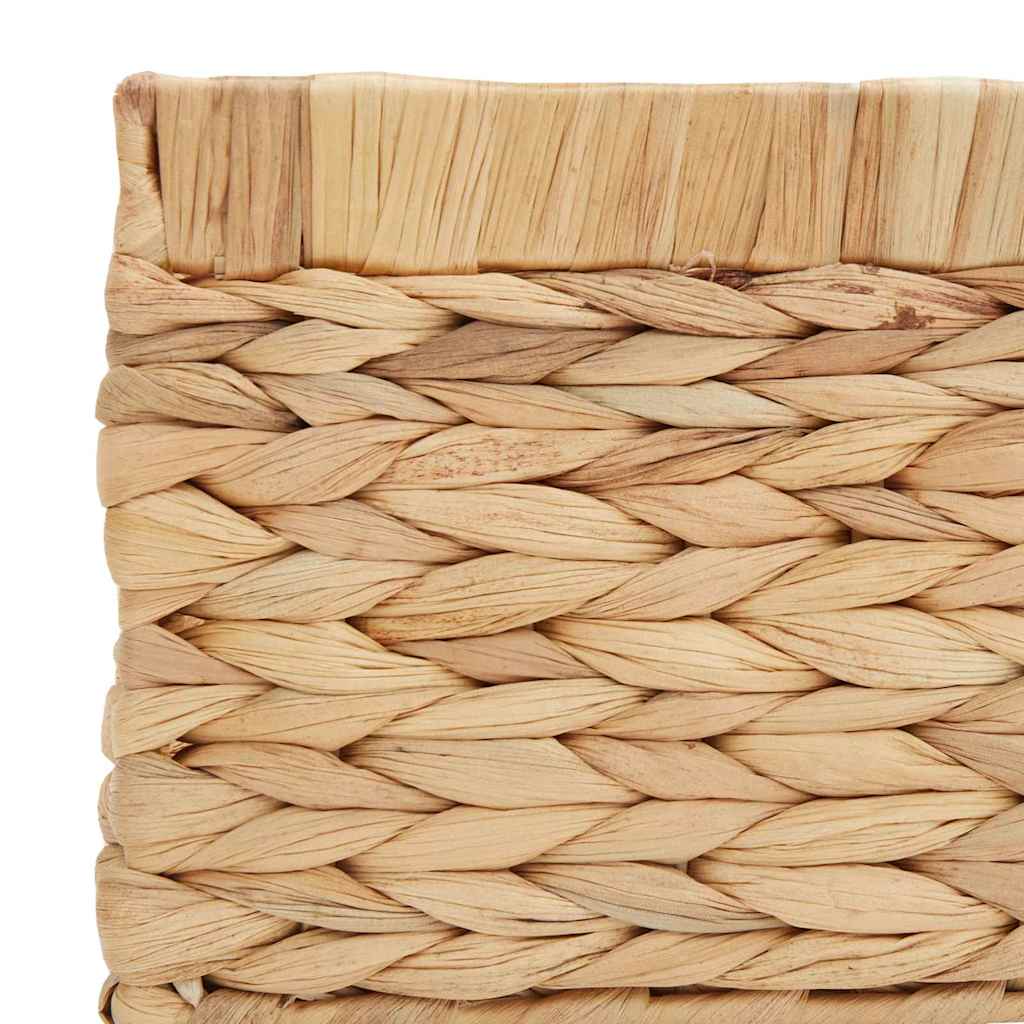 Cestas de Almacenamiento 3 pcs Natural Jacinto de agua
