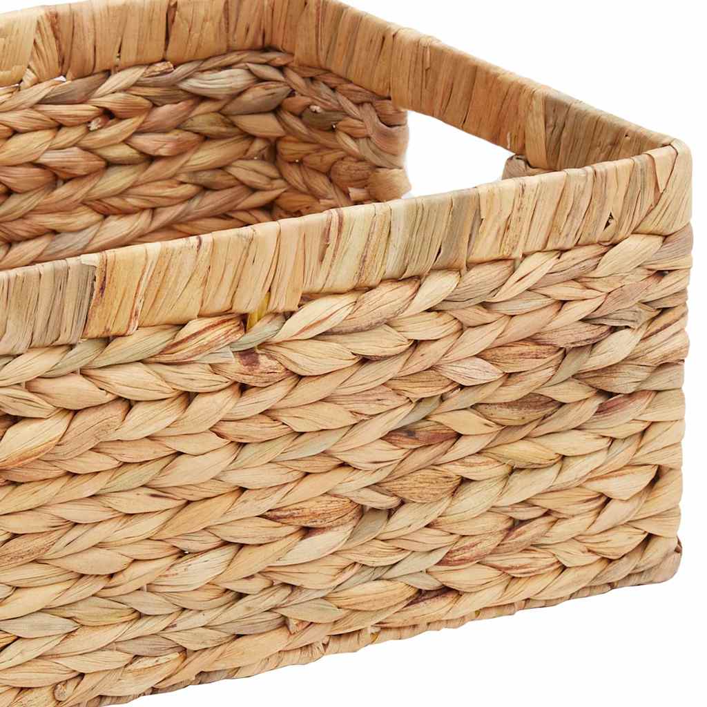Cestas de Almacenamiento 3 pcs Natural Jacinto de agua