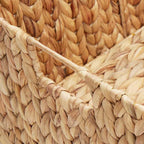 Caixa de Armazenamento Natural 60 x 38 x 20 cm Jacarandá-de-água