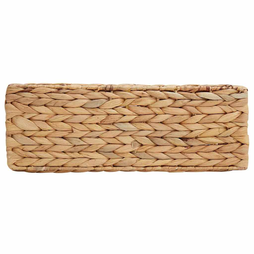 Cestas de Revistas 2 pcs Natural 39 x 14 x 25 cm