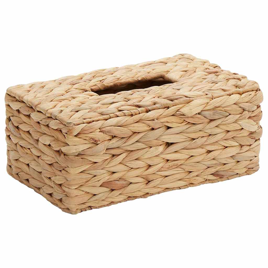 Fundas para Cajas de Tejido 2 pcs Jacinto de agua Natural