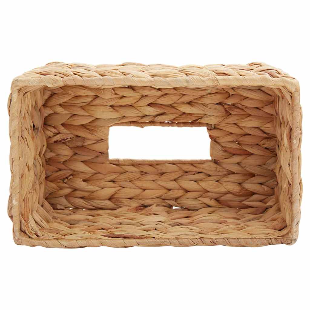 Fundas para Cajas de Tejido 2 pcs Jacinto de agua Natural