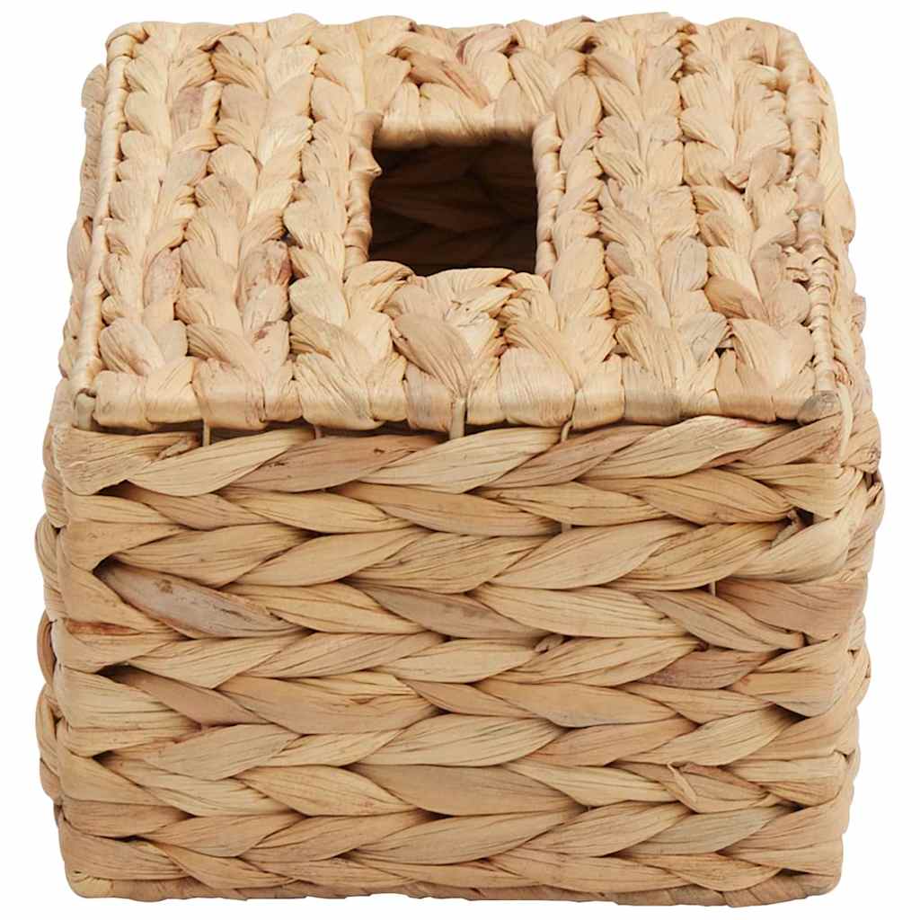 Fundas para Cajas de Tejido 2 pcs Jacinto de agua Natural