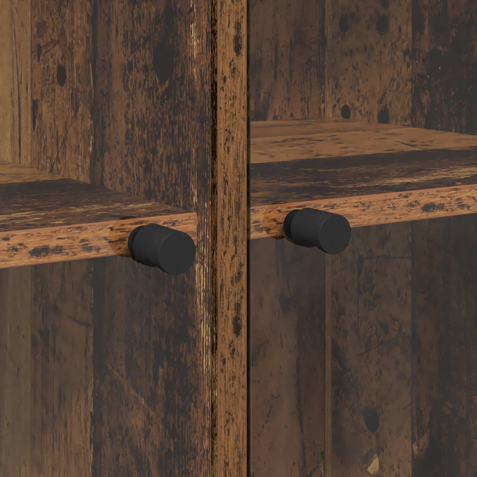 Alacena 2 pcs Madera Vieja 68 x 37 x 142 cm