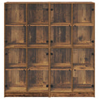 Alacena 2 pcs Madera Vieja 68 x 37 x 142 cm