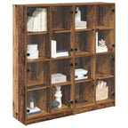 Alacena 2 pcs Madera Vieja 68 x 37 x 142 cm