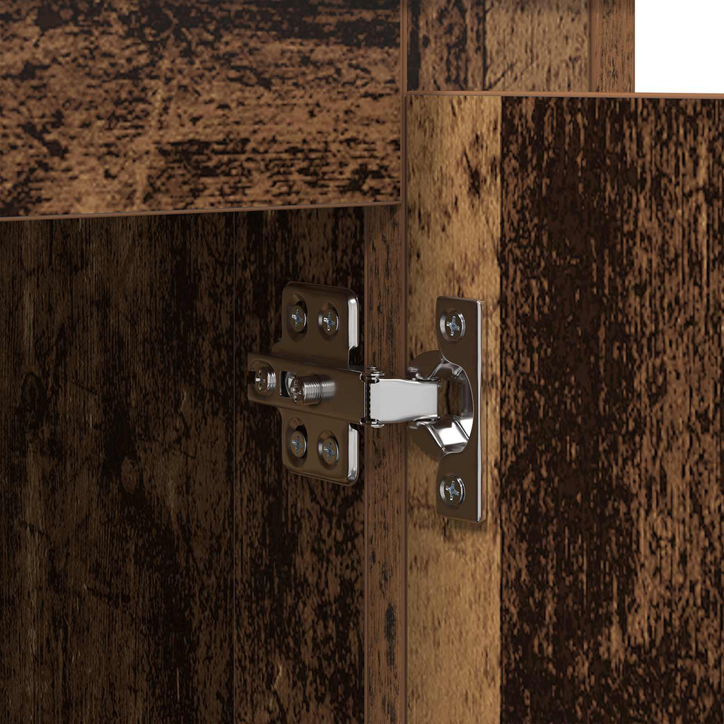 Tableros Lateral 3 pcs Madera envejecida 210 x 35,5 x 67,5 cm