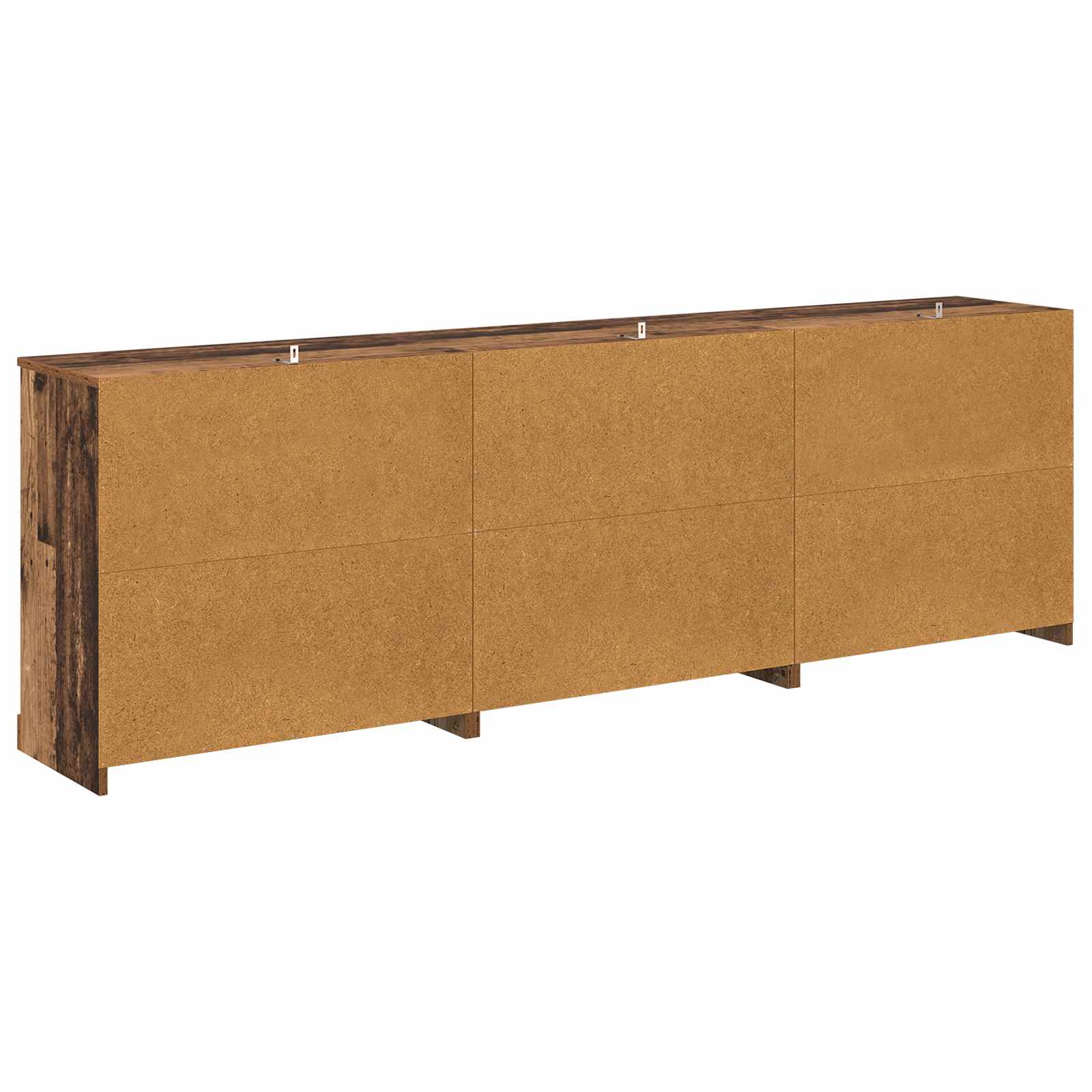 Tableros Lateral 3 pcs Madera envejecida 210 x 35,5 x 67,5 cm