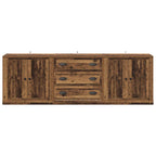 Tableros Lateral 3 pcs Madera envejecida 210 x 35,5 x 67,5 cm