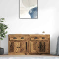 Tableros Lateral 2 pcs Madera Vieja 70 x 35,5 x 67,5 cm