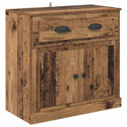 Tableros Lateral 2 pcs Madera Vieja 70 x 35,5 x 67,5 cm