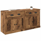 Tableros Lateral 2 pcs Madera Vieja 70 x 35,5 x 67,5 cm