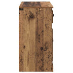 Tableros Lateral 2 pcs Madera Vieja 70 x 35,5 x 67,5 cm