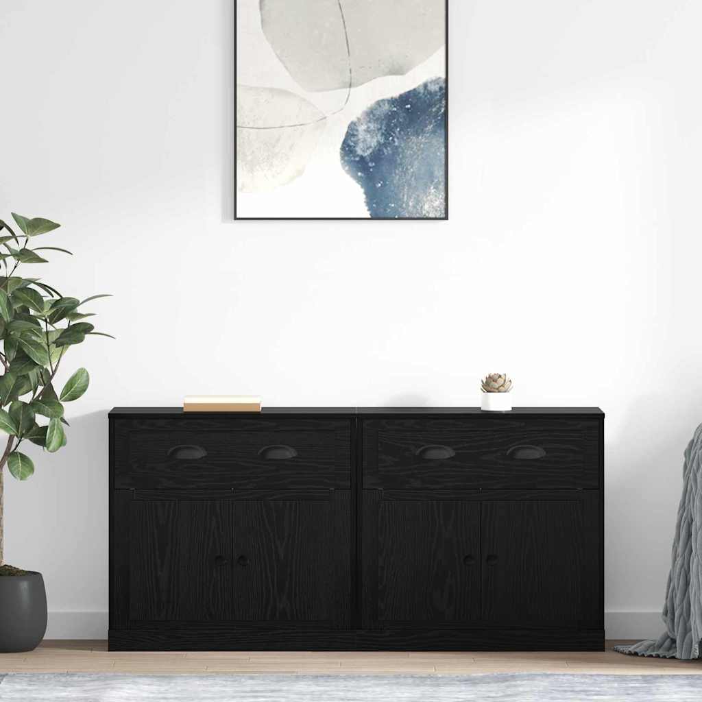 Sideboards 2 pcs Old Wood 70 x 35.5 x 67.5 cm