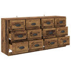 Tableros Lateral 2 pcs Madera Vieja 70 x 35,5 x 67,5 cm