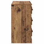 Tableros Lateral 2 pcs Madera Vieja 70 x 35,5 x 67,5 cm