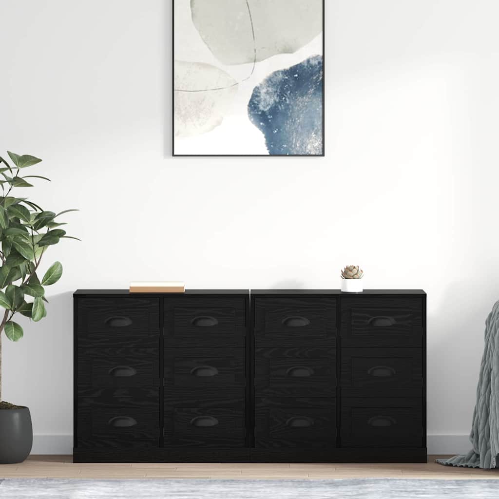 Tableros Lateral 2 pcs Madera Vieja 70 x 35,5 x 67,5 cm