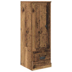 Aparador alto 3 pcs Madera envejecida Madera de ingeniería