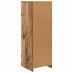 Aparador alto 3 pcs Madera envejecida Madera de ingeniería