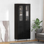 Aparador alto con cajón Madera envejecida 69,5 x 34 x 90 cm