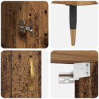 Alacena Madera Vieja 69,5 x 34 x 90 cm Madera contrachapada
