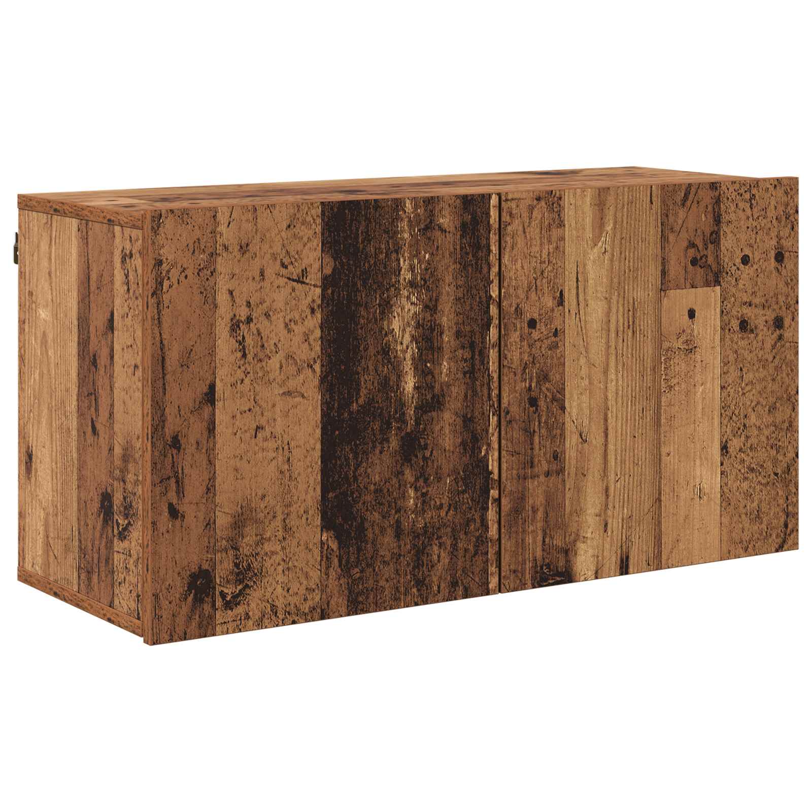 Unidad de Pared para TV 5 pcs Madera envejecida