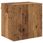 Unidades de pared para TV 4 pcs Madera Vieja