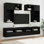 Unidades de pared para TV 6 pcs 100 x 30 x 40 cm