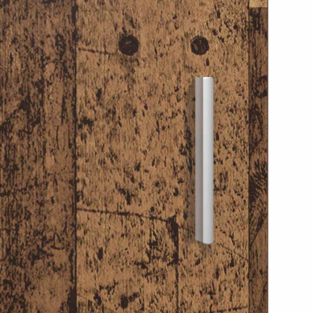 Tableros Lateral Corona 2 pcs Madera Vieja 59 x 39 x 80 cm