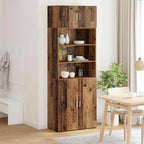 Armario de almacenamiento Madera Vieja 80 x 42,5 x 225 cm
