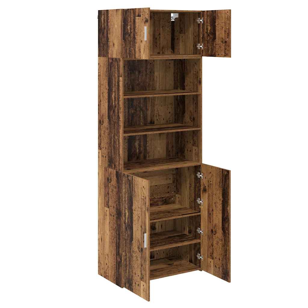 Armario de almacenamiento Madera Vieja 80 x 42,5 x 225 cm
