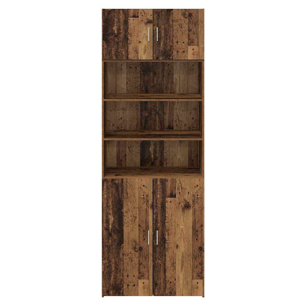 Armario de almacenamiento Madera Vieja 80 x 42,5 x 225 cm