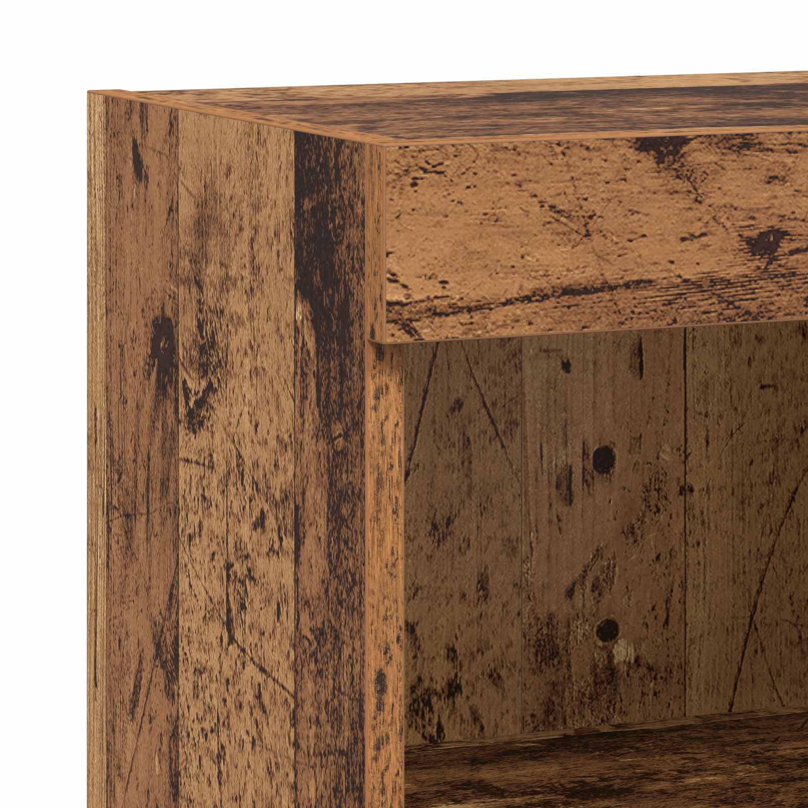 Gabinetes de pared para TV 4 pcs Madera Vieja
