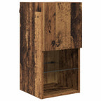 Gabinetes de pared para TV 4 pcs Madera Vieja