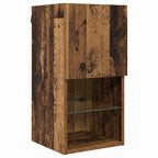 Unidades de pared para TV 8 pcs Madera vieja