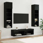 6-Piece TV Wall Unit Distressed Wood